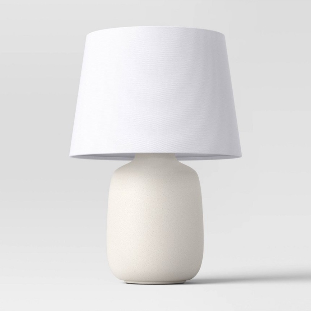 NWT Linen Drum Small Lamp Shade White - Threshold